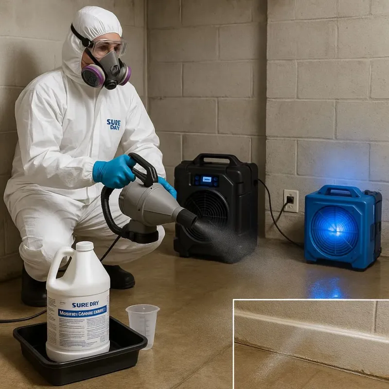 Sanitization and Odor Removal process in Cheviot, OH