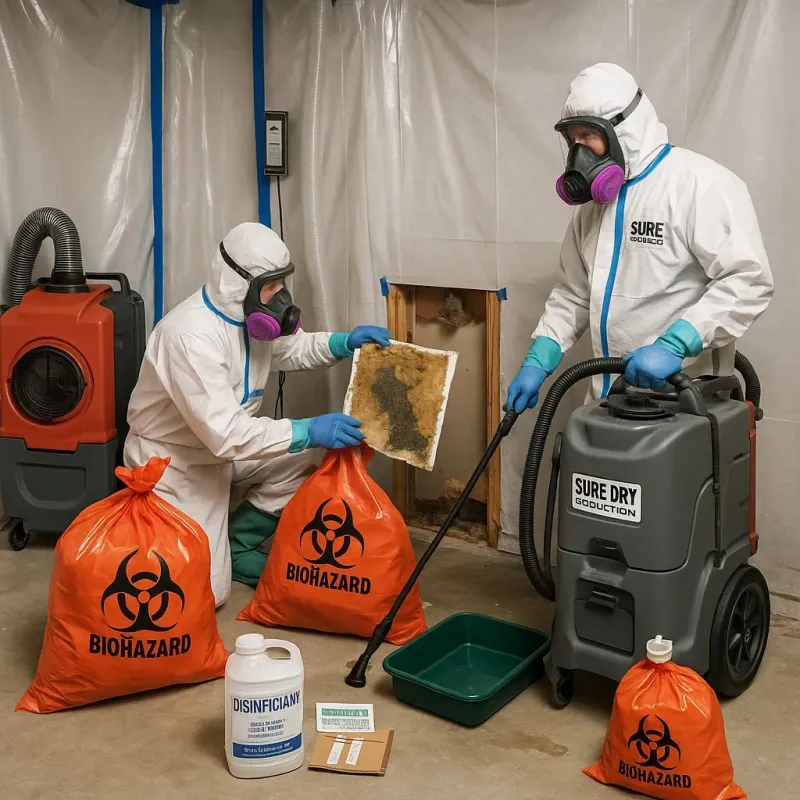 Contaminated Water Handling Protocols process in Cheviot, OH