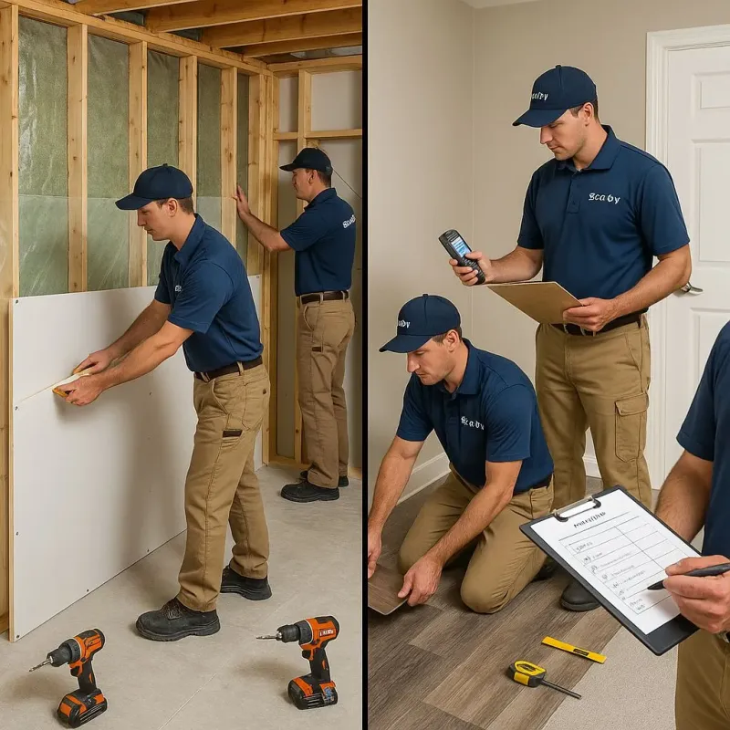 Repairs and Reconstruction process in Cheviot, OH